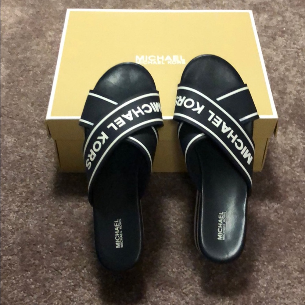 Michael Kors Demi Logo Sandal